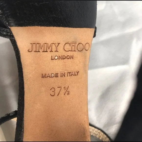 Jimmy Choo Cage Rhinestone Stilettos